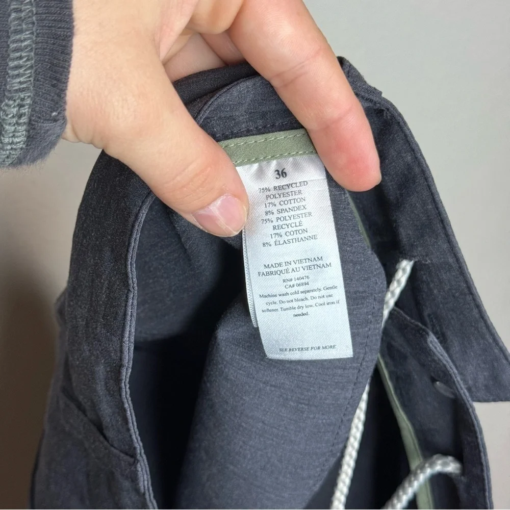 Faherty All Day™ Short 1.0 - Charcoal Gray Mens Shorts